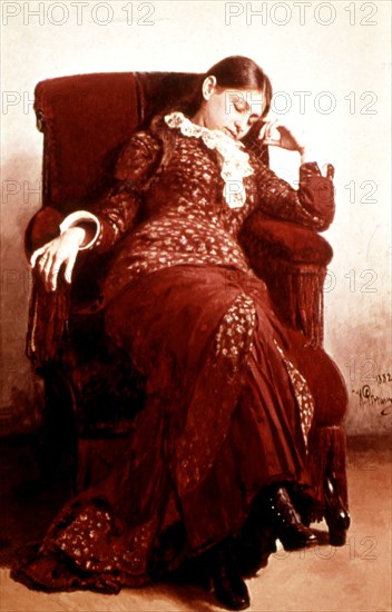 Portrait of Véra Répine