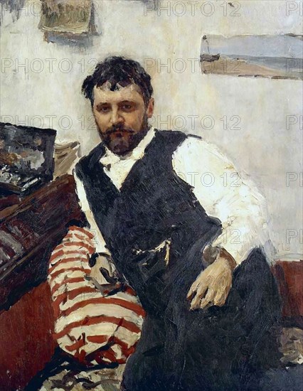 Serov, Portrait of Konstantin Korovin