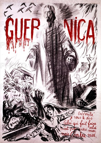 French poster on 'Guernica'