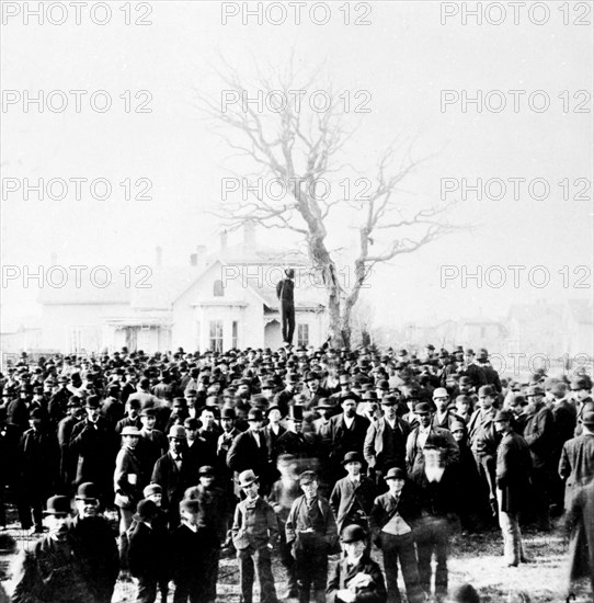 Lynching of a black man