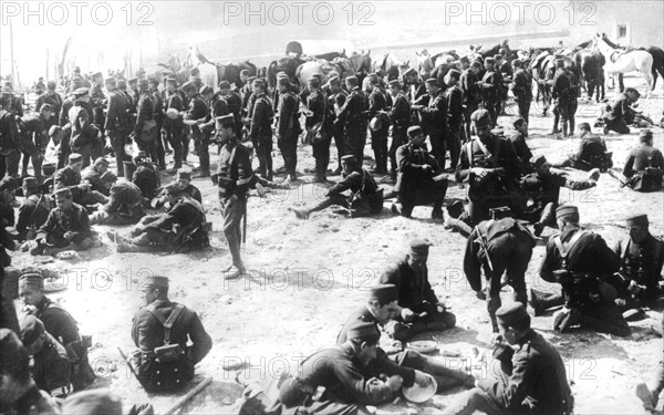 Spanish troops about to leave for Morocco (Rif War, 1924)