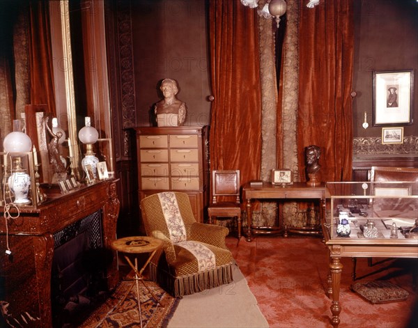 Louis Pasteur's office, the way it was when he used to live there
