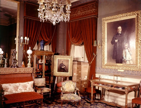 Louis Pasteur's living room, the way it was when he used to live there