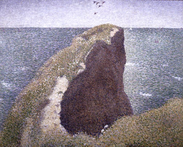 Seurat, Le bec du Hoc, Grandcamp