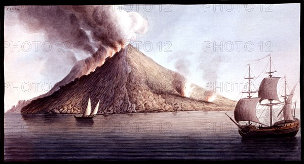 Volcanic eruption