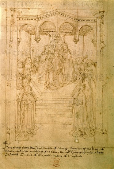 Couronnement de Jeanne 1ère de Navarre