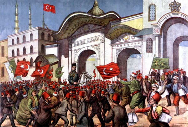 Turkish popular print (1913)