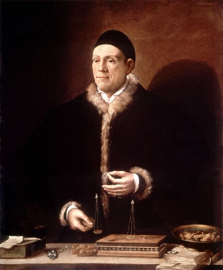 Lotto, Portrait de Jacob Fugger