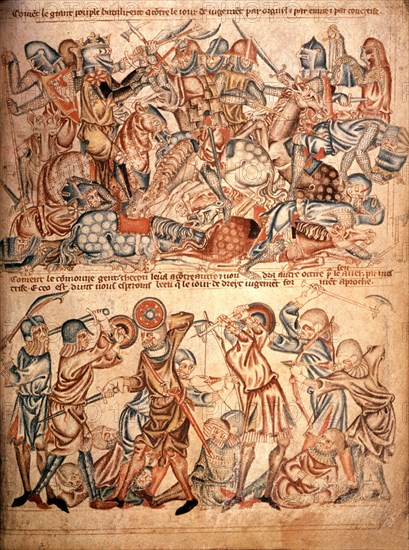 Anonymous manuscript, "The great ones fight among themselves, the little ones act the same way"