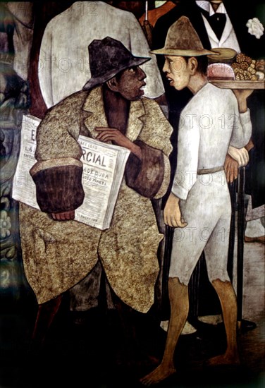 Rivera, Fresco of the Prado Hotel