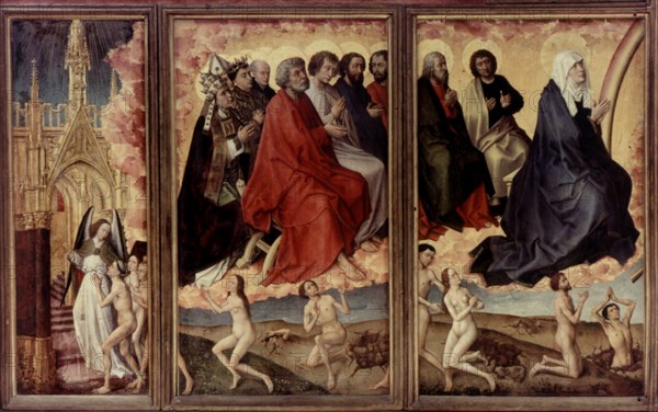 Van der Weyden, Le Jugement dernier (détail)