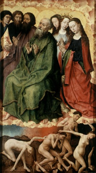 Van der Weyden, Le Jugement dernier (détail)