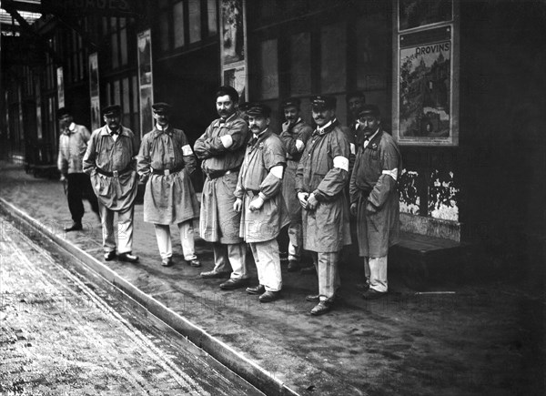 French railroad strike: The Gare de l'Est