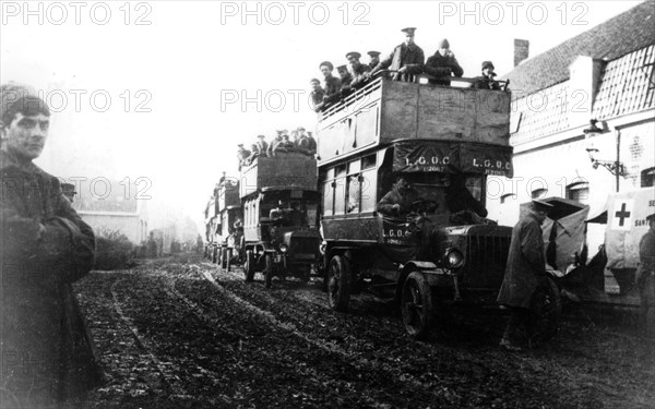 The First Battle of Ypres, 1914