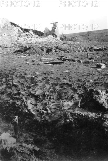 Douaumont : Un coin du champ de bataille