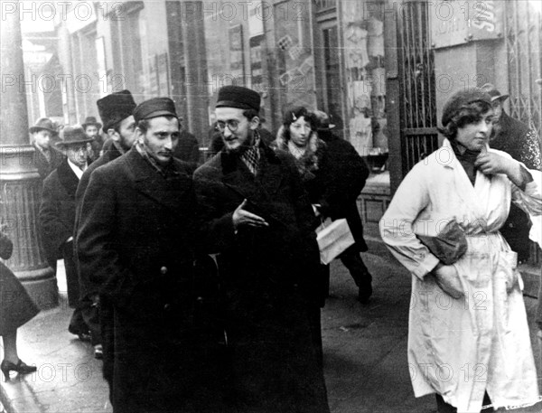 A street in the Warsaw Ghetto