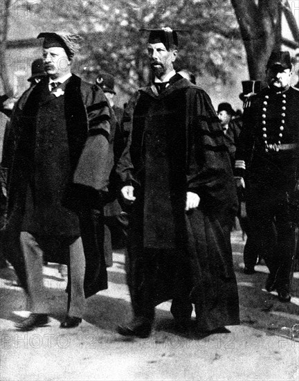 Le président Théodore Roosevelt à la Yale University