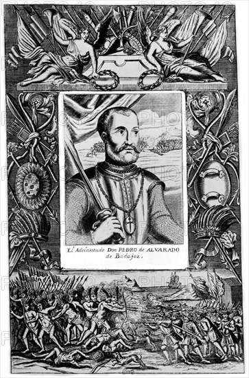 Portrait de Don Pedro de Alvarado