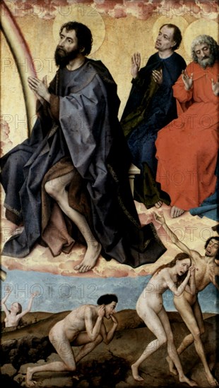 Van der Weyden, Le Jugement dernier (détail)