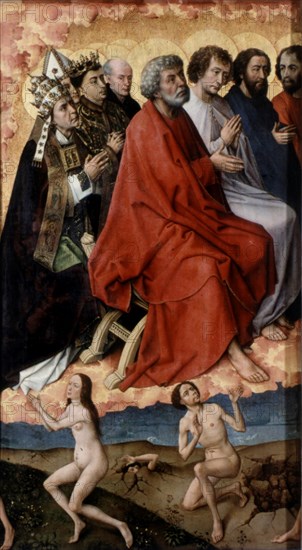 Van der Weyden, Le Jugement dernier (détail)