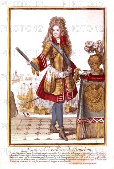 Louis Alexandre de Bourbon, a son of Louis XIV