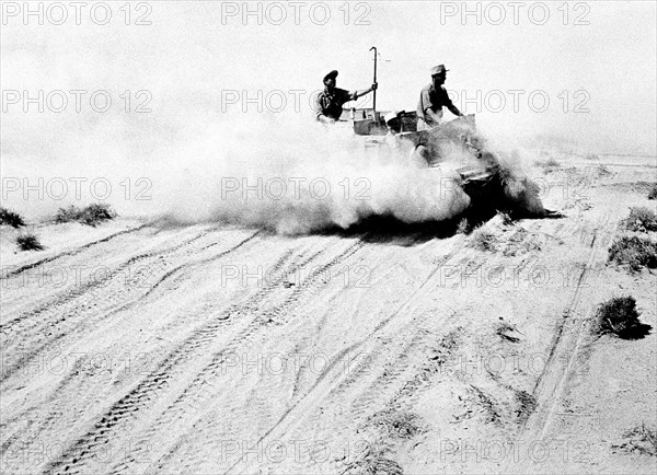 Troops of the French Free Forces (F.F.L.) in Bir Hakeim (1943)