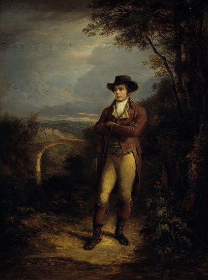 Nasmyth, Portrait de Robert Burns