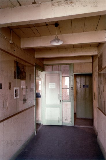 Anne Frank's house in Niestadt. The bedroom