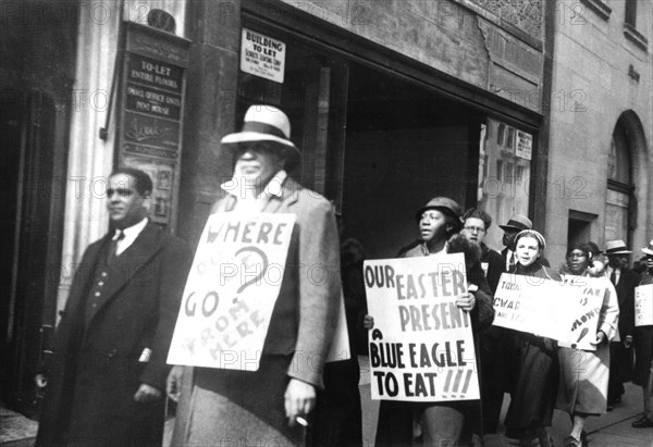 Manifestation de chômeurs