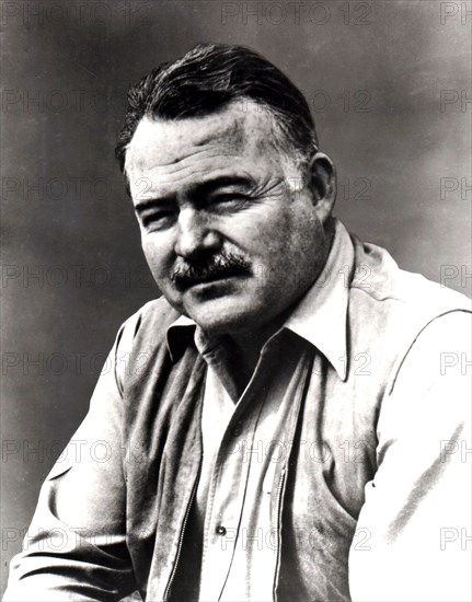 Portrait of Ernest Hemingway