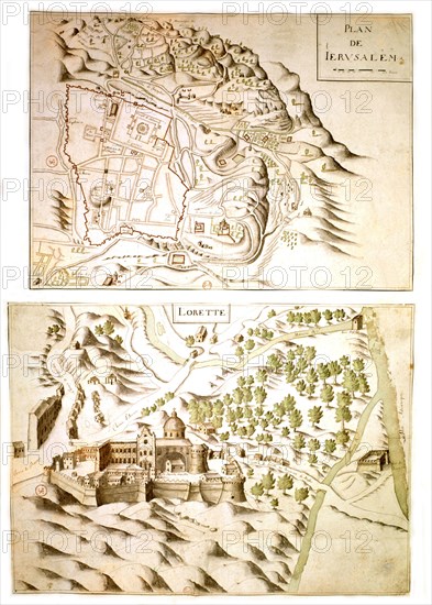 Map of Jerusalem