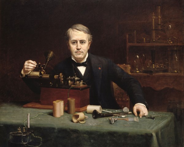 Thomas Edison par Abraham A. Anderson