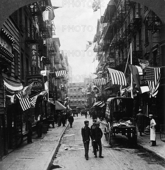 New York. Doyer street (Chinatown)