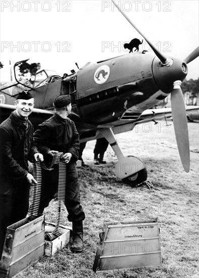 Messerschmitt, Me 109, construit à plus de 30 000 exemplaires entre 1937 et 1945