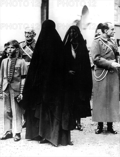 Alexanderof Yugoslavia's family at his funeral