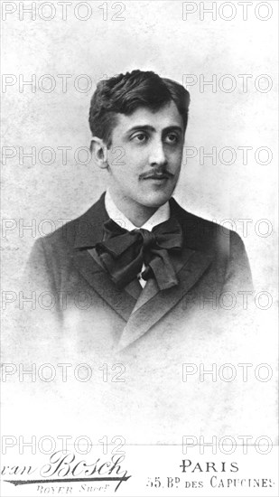 Marcel Proust, by Van Bosch
