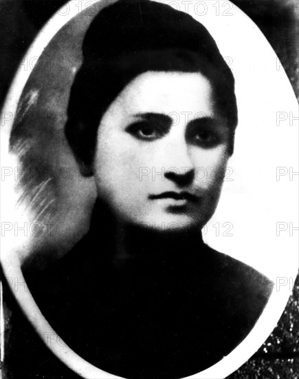 Ekaterina Svanidzi, Stalin's first wife (only available portrait of her), Jacob Stalin's mother