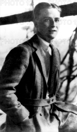 Scott Fitzgerald à l'époque de "L'autre côté du paradis". Photographié par le Royal Atelier