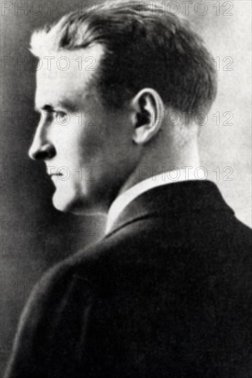 Portrait of Scott Fitzgerald