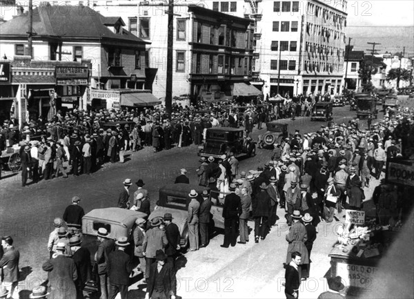 Los Angeles. Des milliers de chômeurs dans la rue