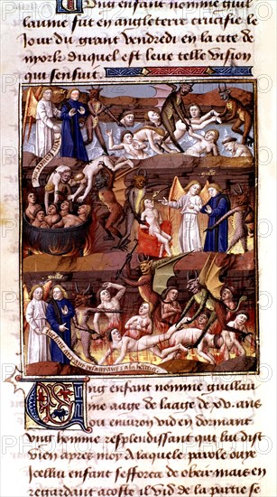 The 'historial' mirror. Hell (1463)