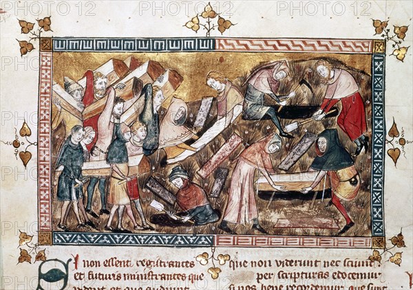 Gilles de Muisit's annals, The plague at Tournai