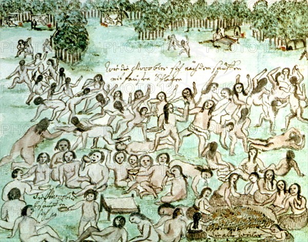 Zwettler Codex. Life of Guarani Indians seen by a Jesuit father