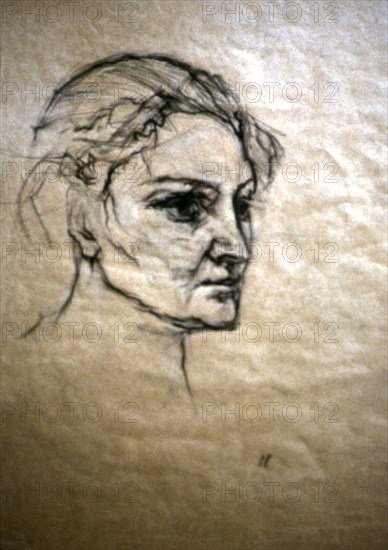 Kokoschka, Portrait d'Alma Mahler