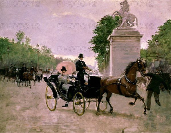 Béraud, L'Avenue des Champs-Elysées