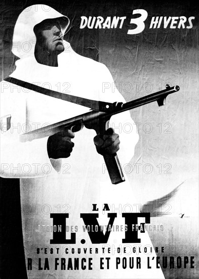 Propaganda poster for the French Volunteer Legion