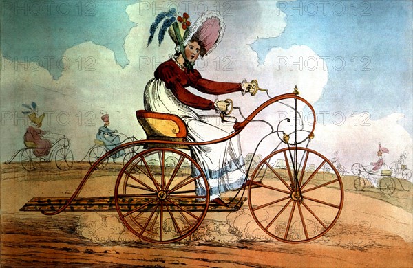 Rowlandson, Le hobby de ces dames