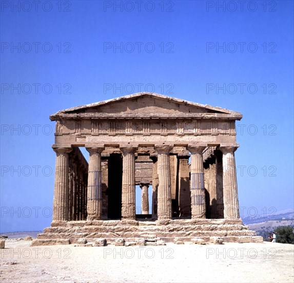 Agrigento. Temple de la Concordia.