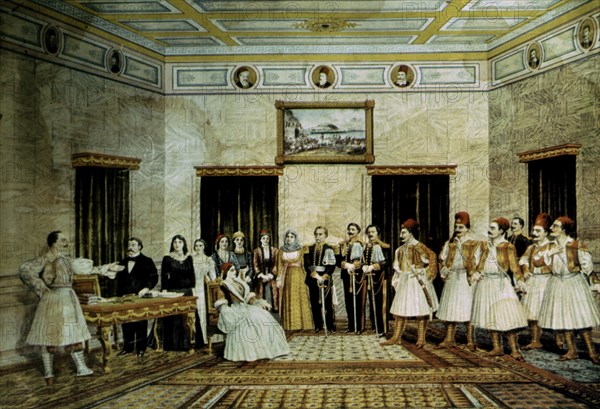 Reception at Otto of Bavaria's Court