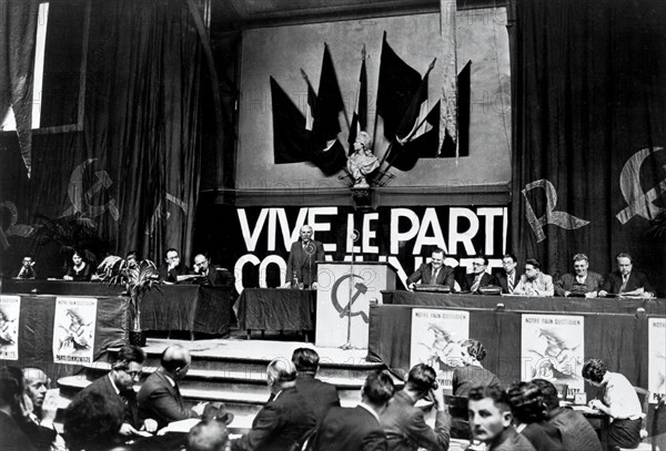 Speech of Marcel Cachin at the National Conference of the French Communist Party in 1936